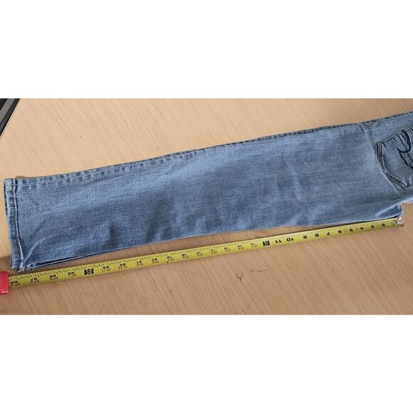 American Eagle Skinny Super Stretch Jeans Medium Wash Midrise Size 8 Regular - Picture 8 of 8